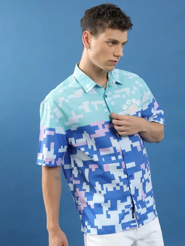 Unisex Oversized Fit Casual Shirt