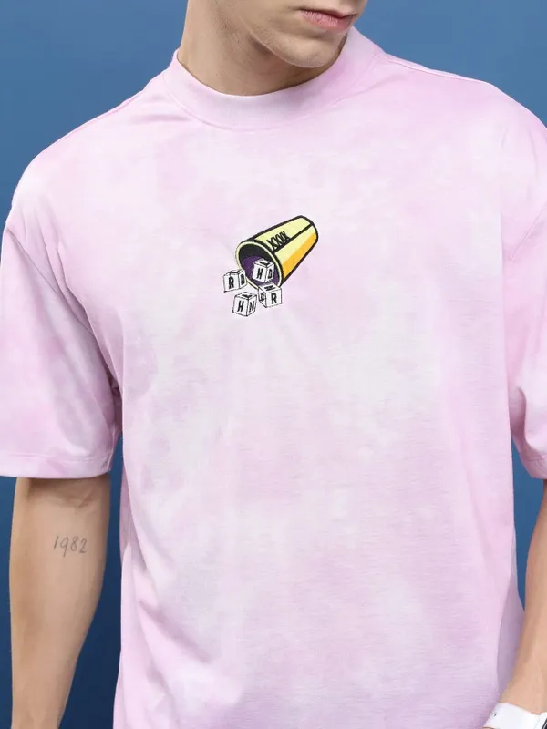 Unisex Round Neck Printed T-Shirt