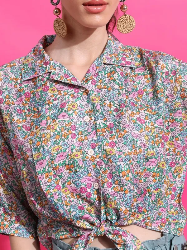 Women Printed Casual Shirt