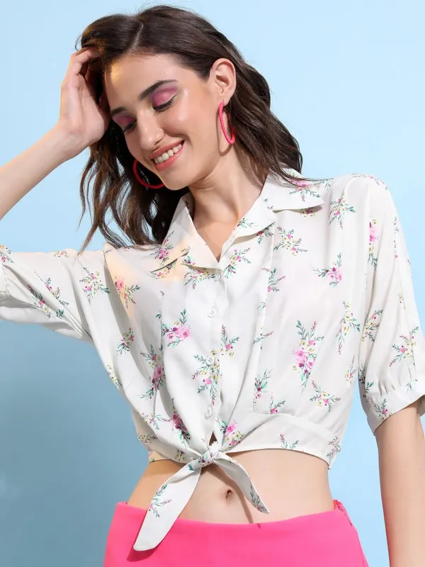 Women Printed Casual Shirt