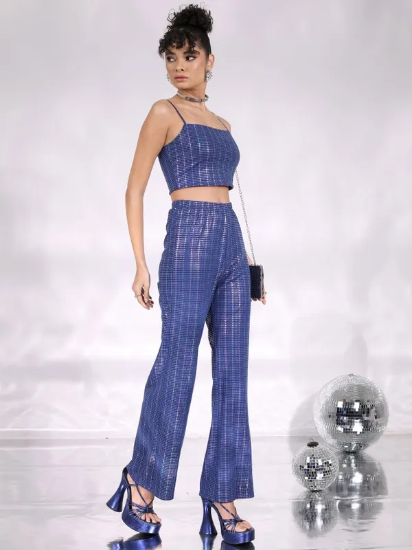 Women Top With Trousers Co-Ords