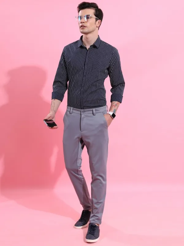 Men Slim Fit Casual Shirt