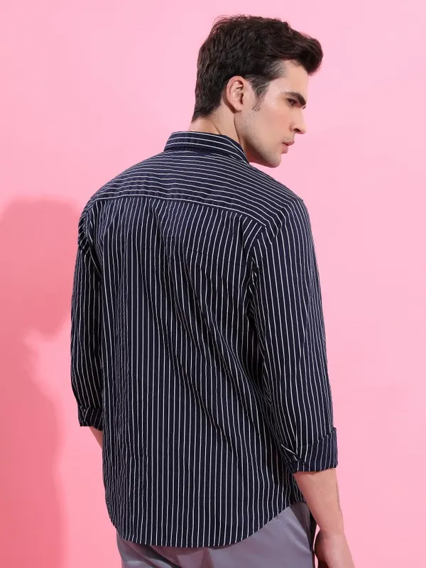 Men Slim Fit Casual Shirt