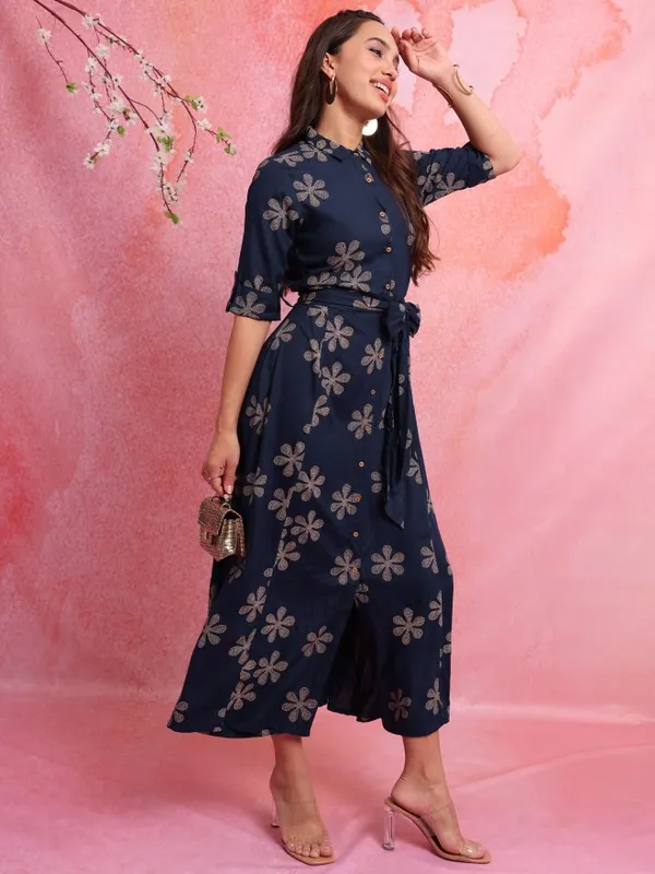 Printed Maxi Dress