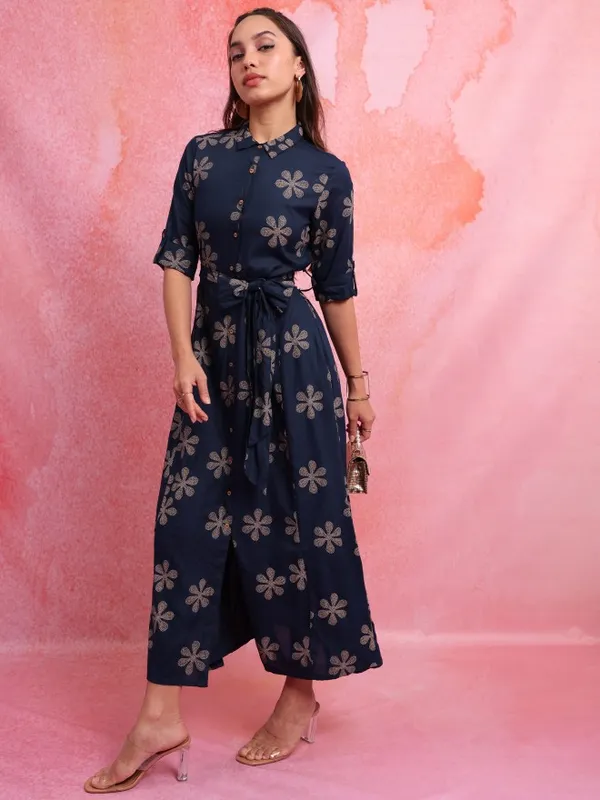 Printed Maxi Dress