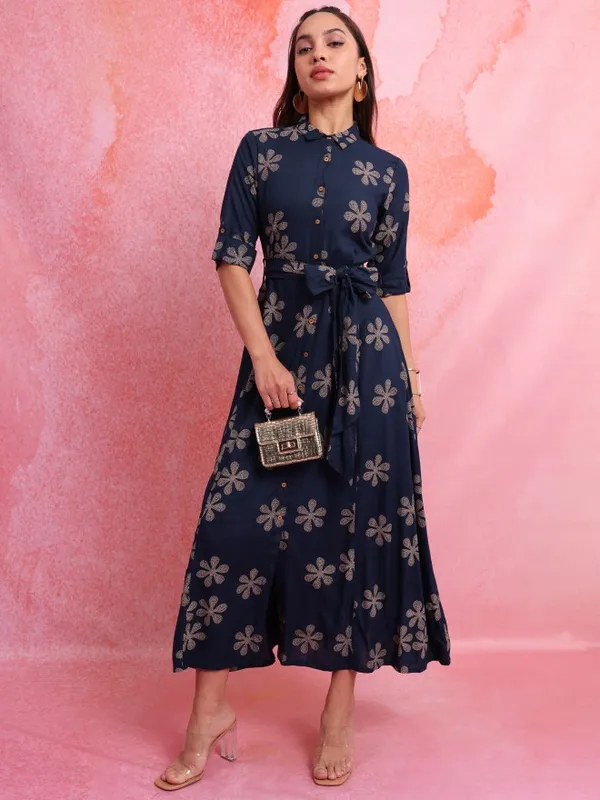 Printed Maxi Dress