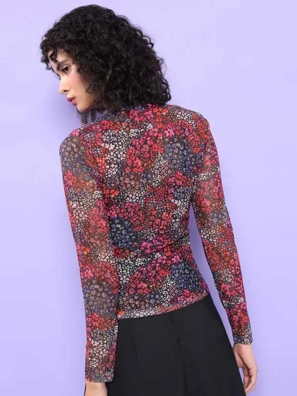  Tokyo Talkies Women Multi Printed Regular Tops