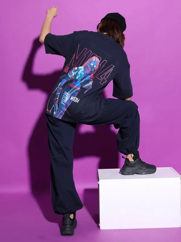 Printed Oversized Fit T-Shirt