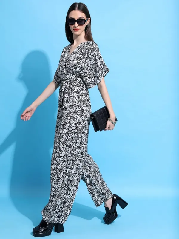 Printed Regular Fit Jumpsuit