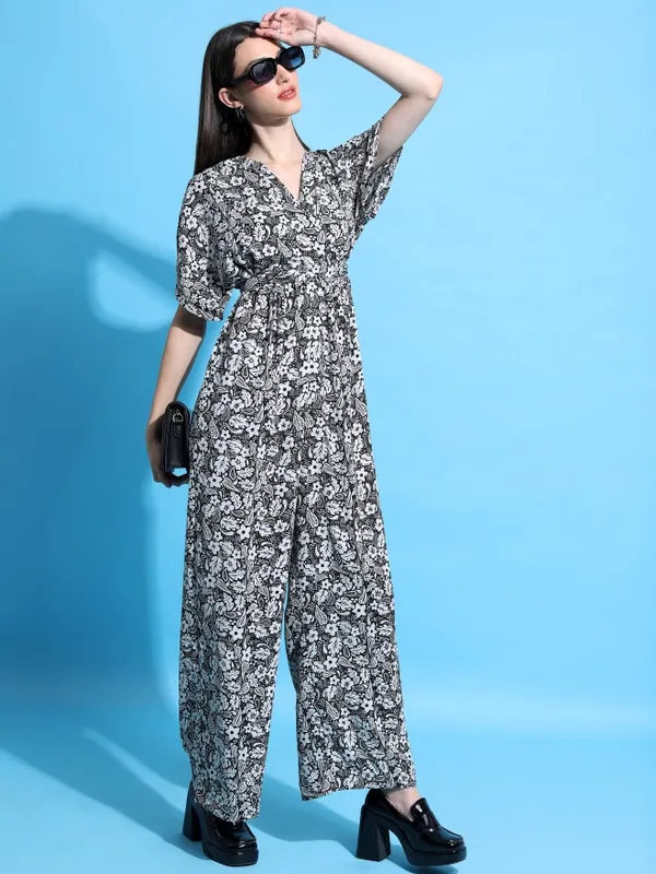 Printed Regular Fit Jumpsuit
