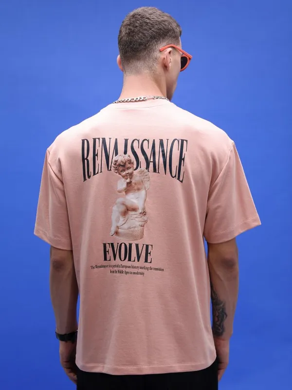 Unisex Printed Round Neck T-Shirt