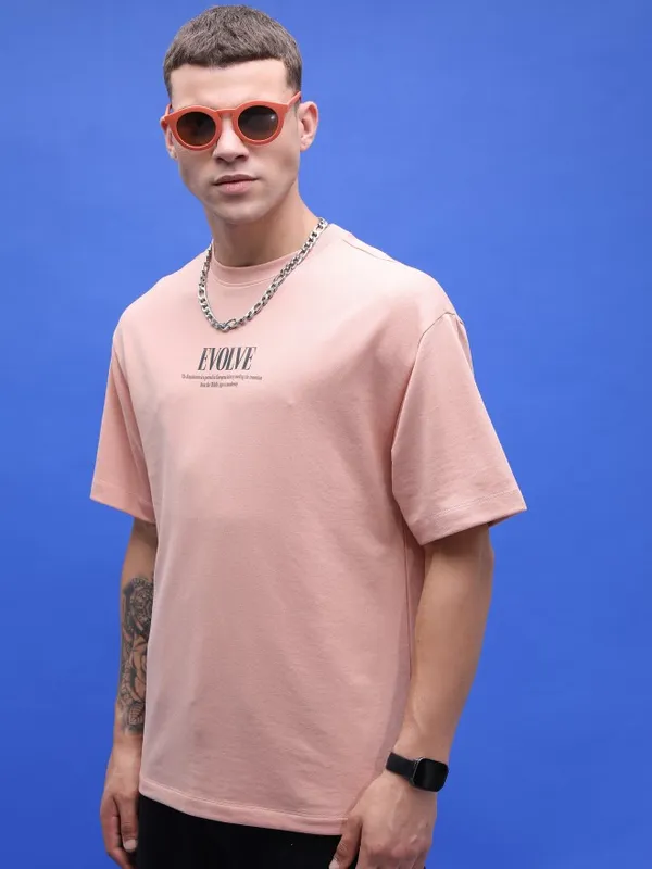 Unisex Printed Round Neck T-Shirt