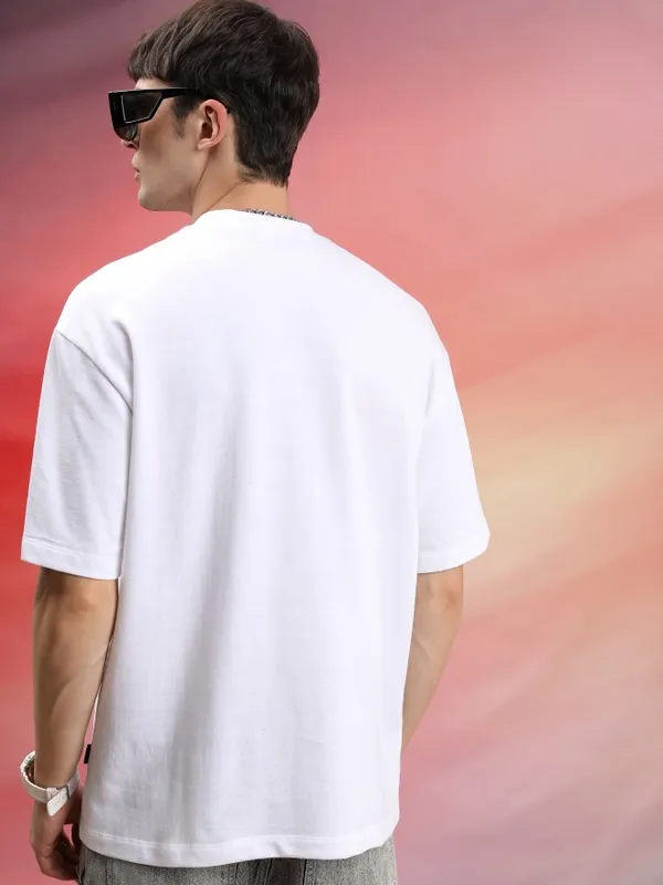 Unisex Printed Round Neck T-Shirt