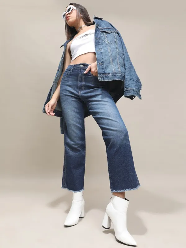  Tokyo Talkies Women Blue Slim Fit Clean Look Jeans