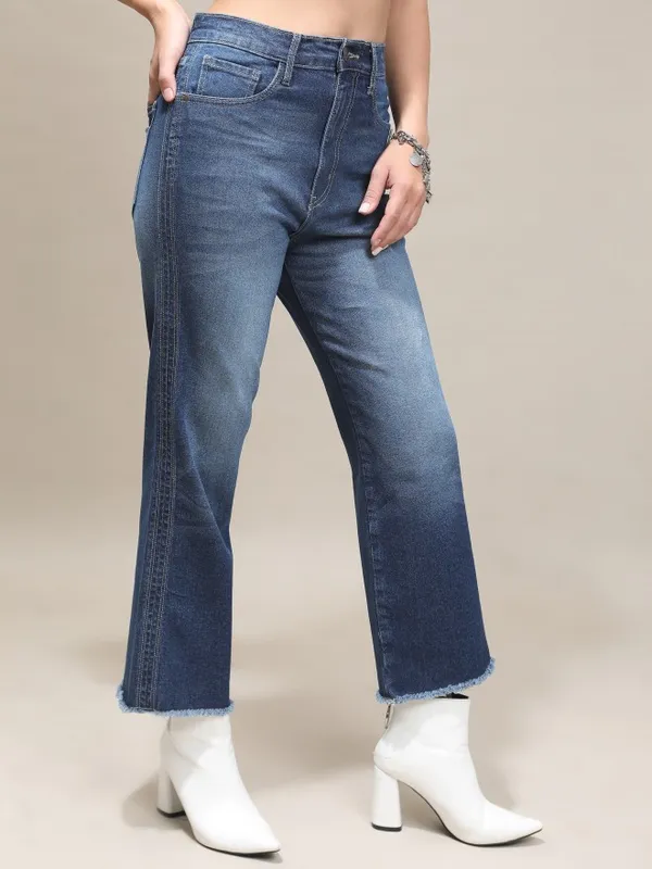 Tokyo Talkies Women Blue Slim Fit Clean Look Jeans