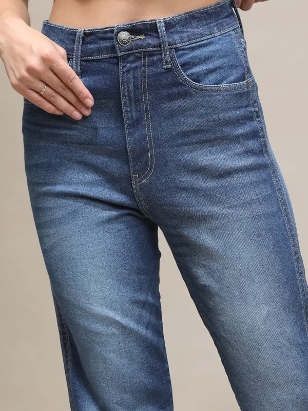  Tokyo Talkies Women Blue Slim Fit Clean Look Jeans