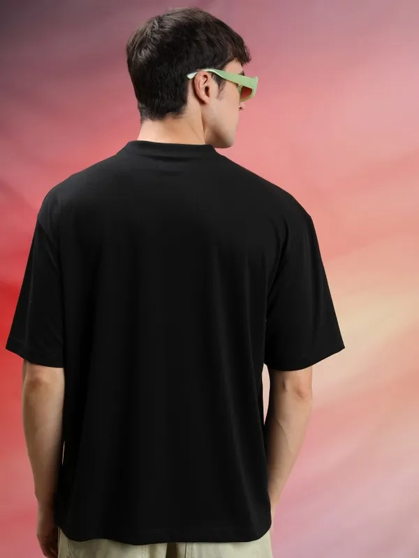 Unisex Printed Round Neck T-Shirt
