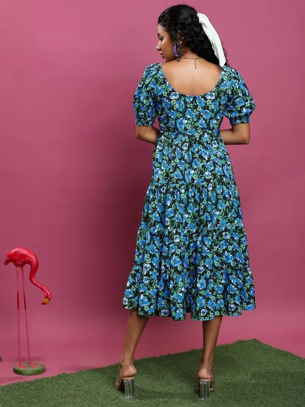 Printed Maxi Dress