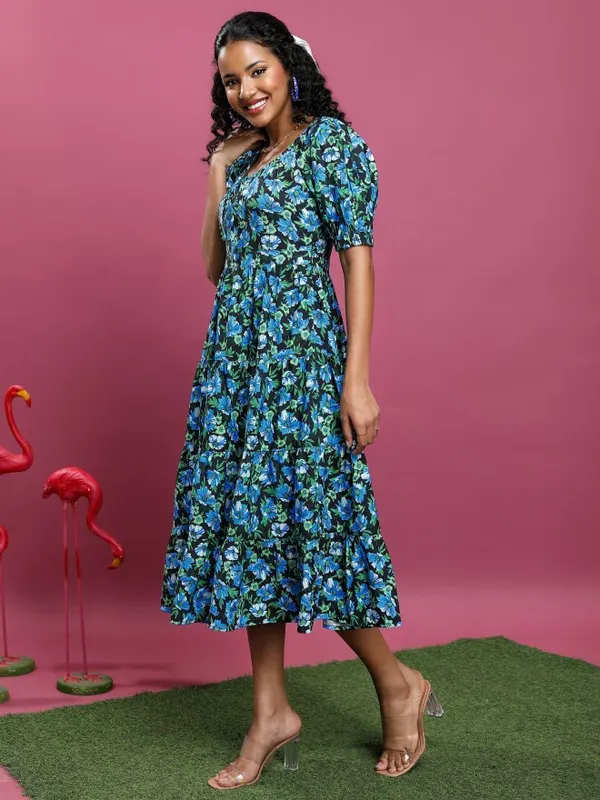 Printed Maxi Dress