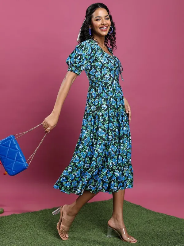 Printed Maxi Dress