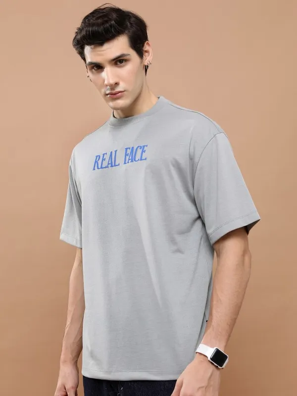 Unisex Round Neck Printed T-Shirt