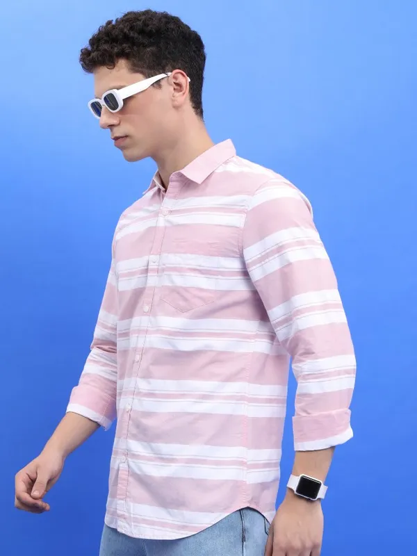 Men Slim Fit Casual Shirt