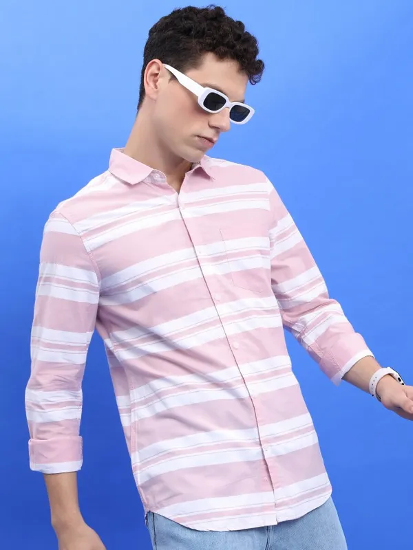 Men Slim Fit Casual Shirt