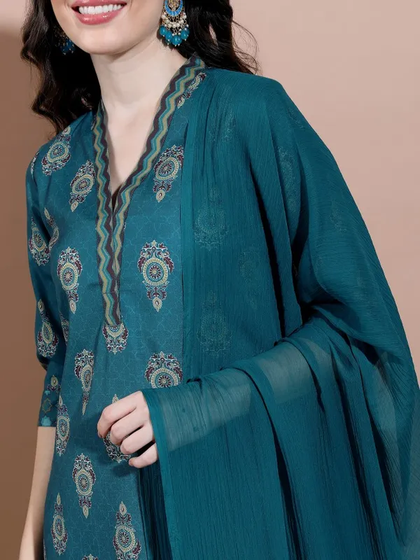  Ketch Women Teal Kurta Sets