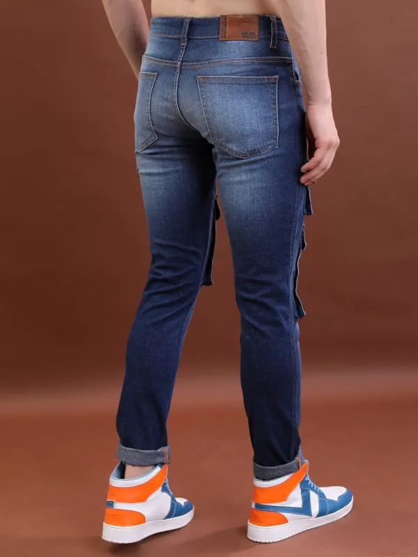 Highlander Men Blue Slim Fit Stretchable Jeans