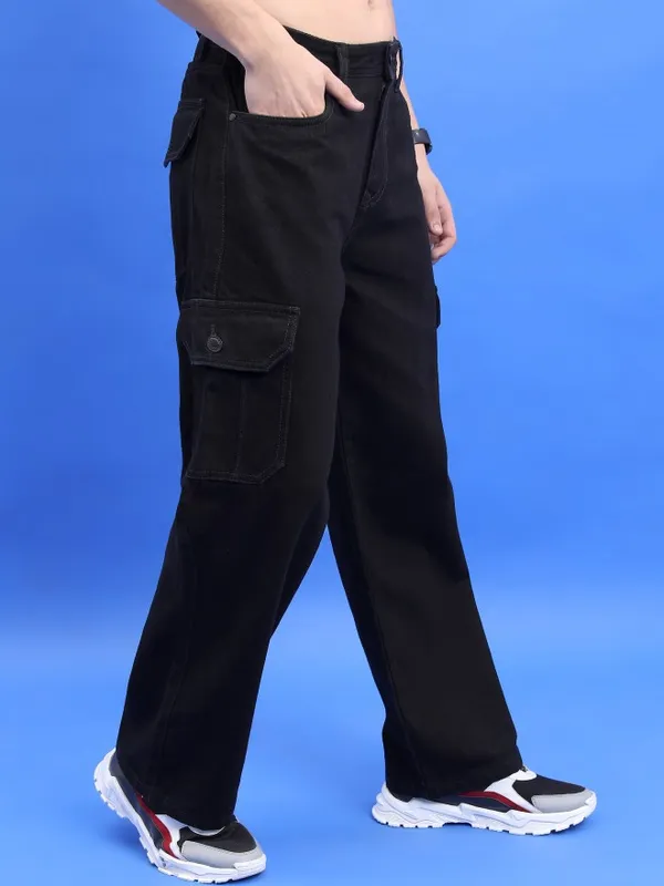 Men Wide Leg Jeans
