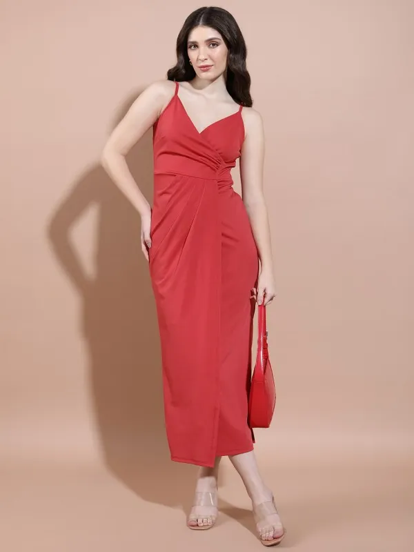Solid Maxi Dress