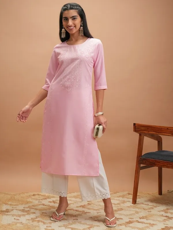 Printed Straight Kurta