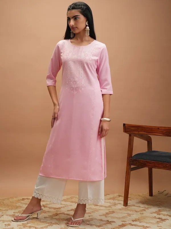 Printed Straight Kurta