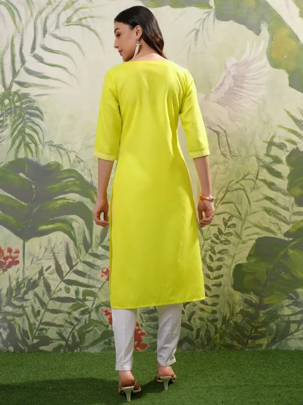 Printed Straight Kurta