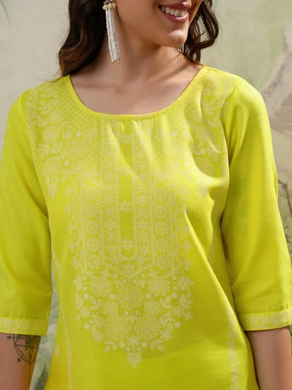 Printed Straight Kurta
