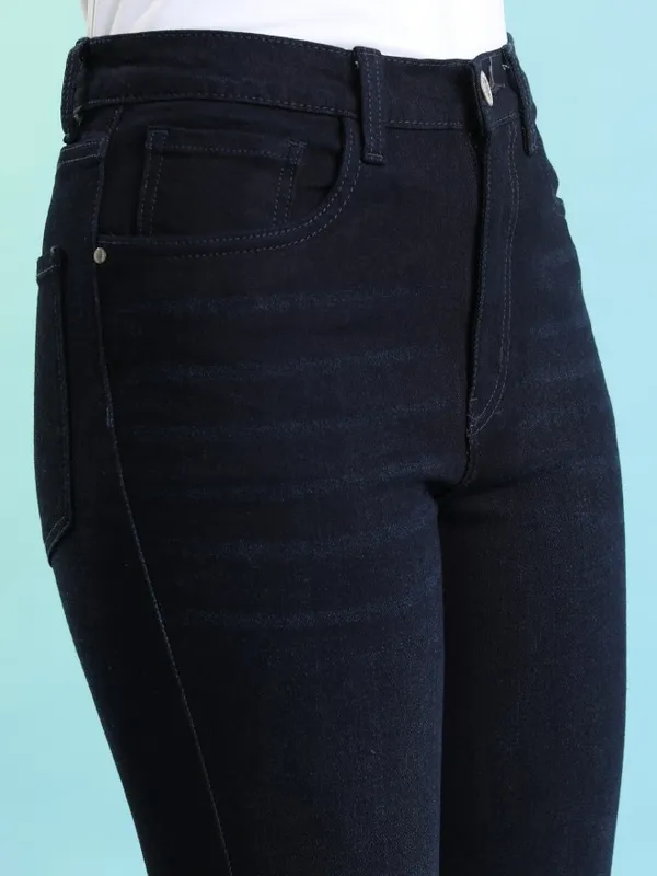  Tokyo Talkies Women Blue Skinny Fit Clean Look Jeans