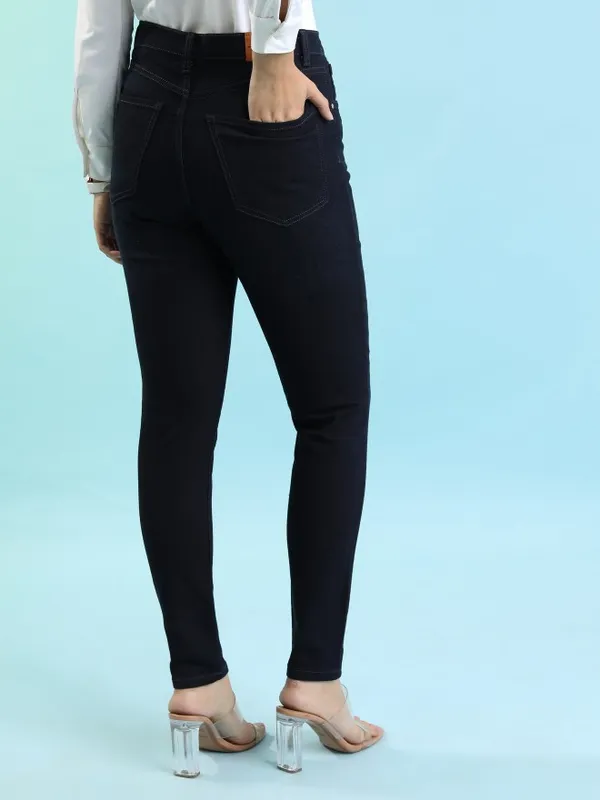 Tokyo Talkies Women Blue Skinny Fit Stretchable Jeans