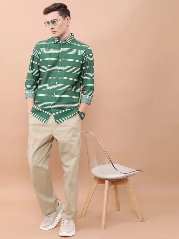 Men Slim Fit Casual Shirt