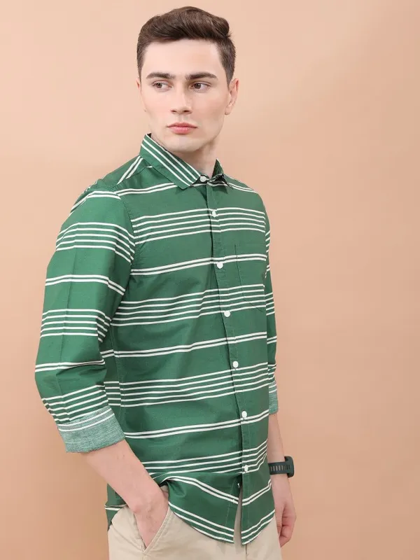 Men Slim Fit Casual Shirt