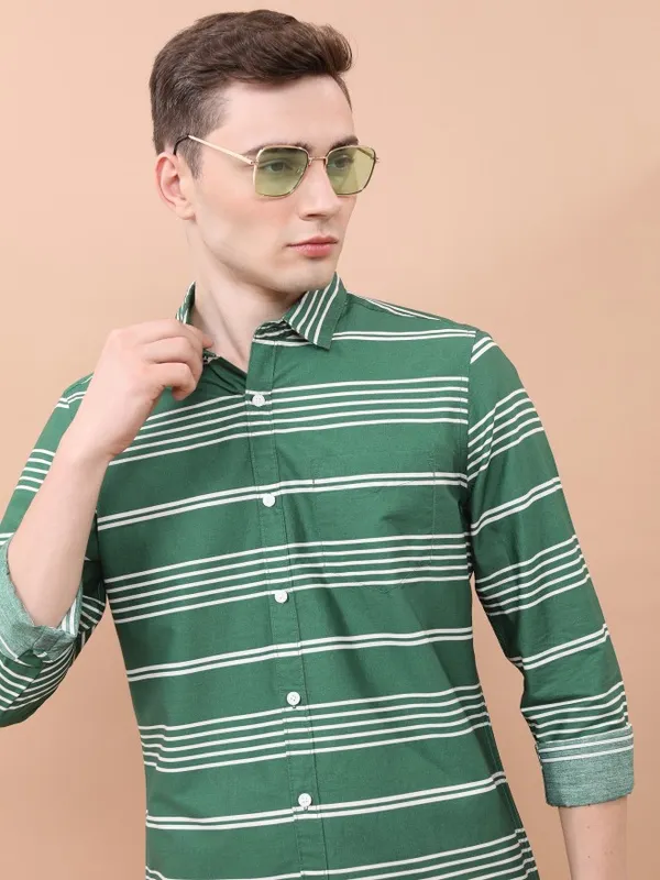 Men Slim Fit Casual Shirt