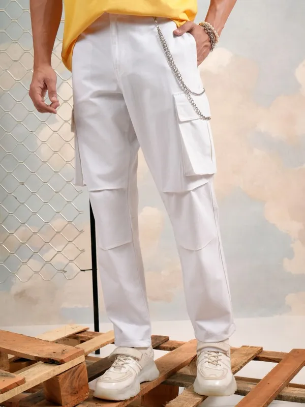 Men Regular Fit Cargos