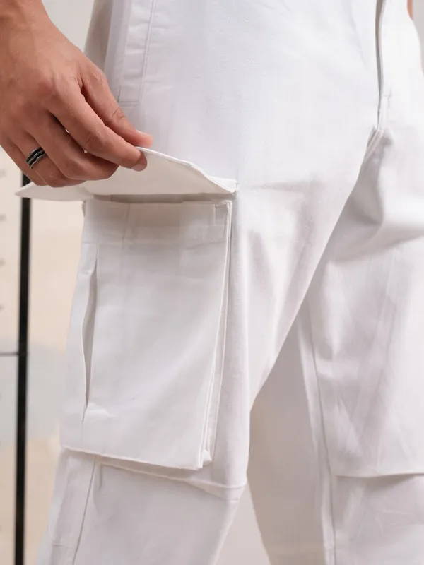 Men Regular Fit Cargos