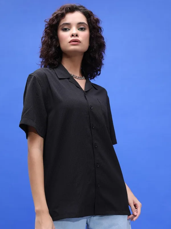 Unisex Oversized Fit Casual Shirt