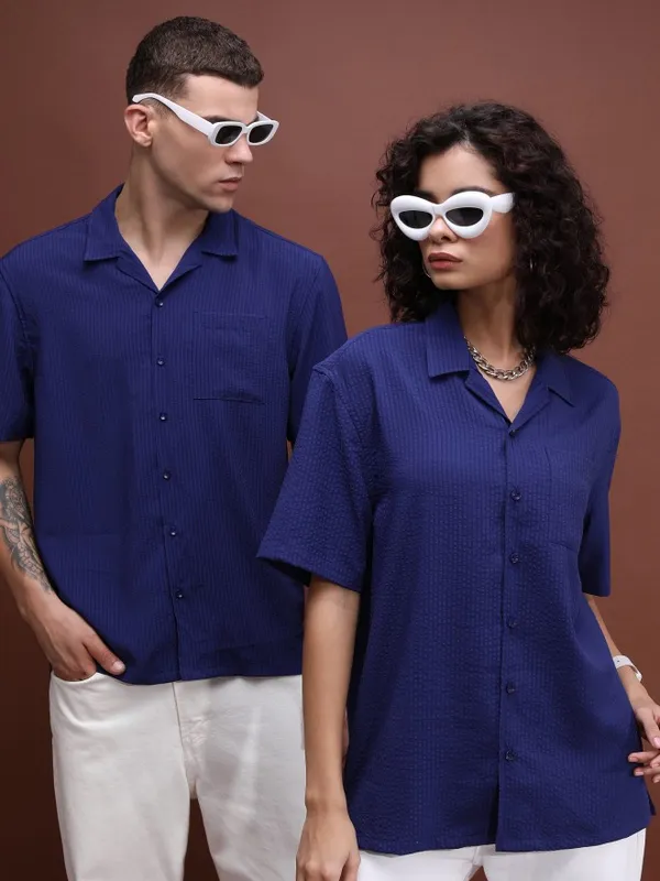 Unisex Oversized Fit Casual Shirt