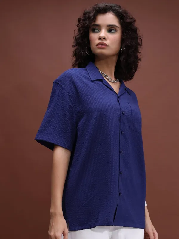Unisex Oversized Fit Casual Shirt