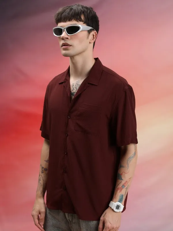 Unisex Oversized Fit Casual Shirt