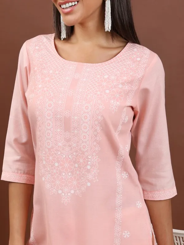 Printed Straight Kurta