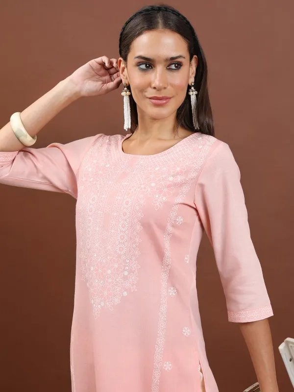Printed Straight Kurta