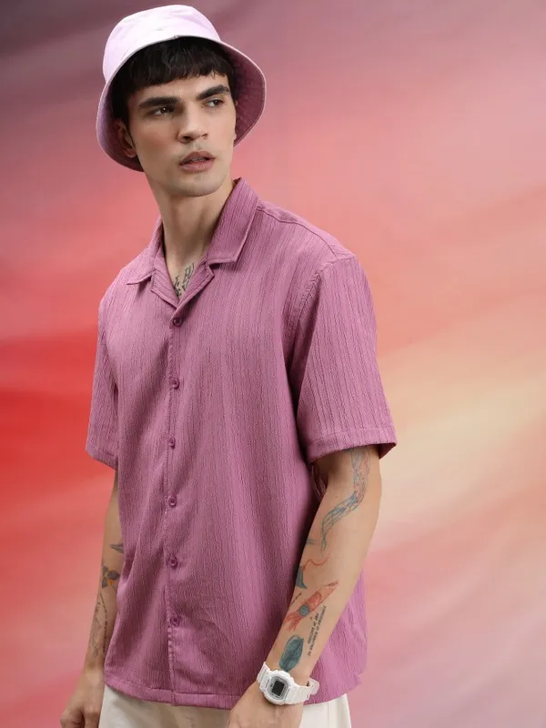 Unisex Oversized Fit Casual Shirt