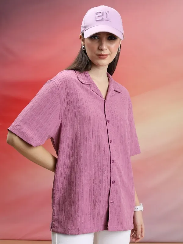 Unisex Oversized Fit Casual Shirt